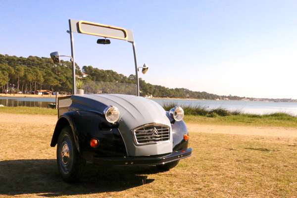location pouss-pouss 2CV landes