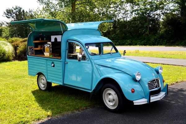 location camionnette 2CV AK400 photobooth