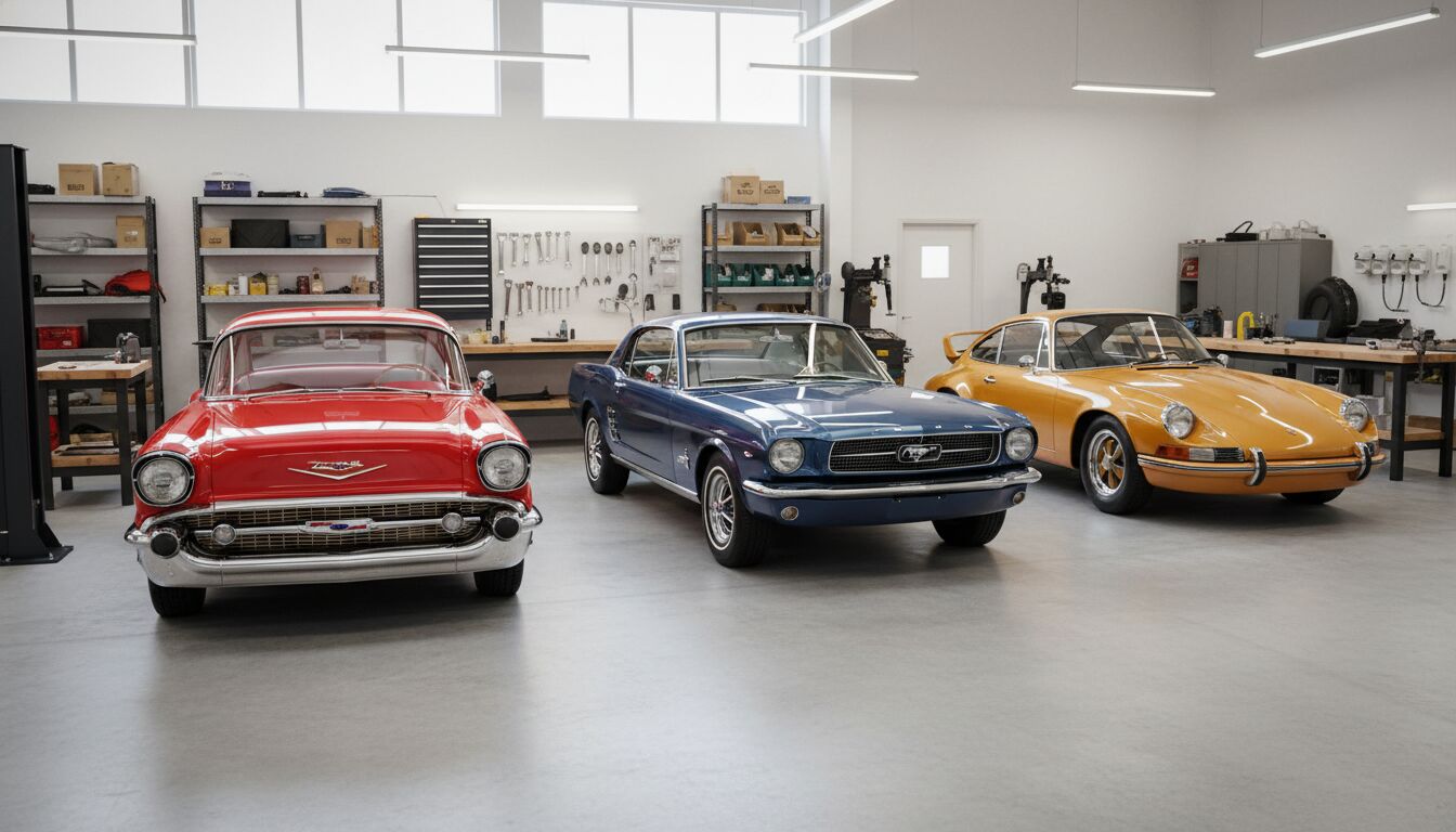 Découvrez le destin des voitures vintage Mecanic Wheeler Dealer, leur restauration, leur histoire et leur évolution au fil du temps.